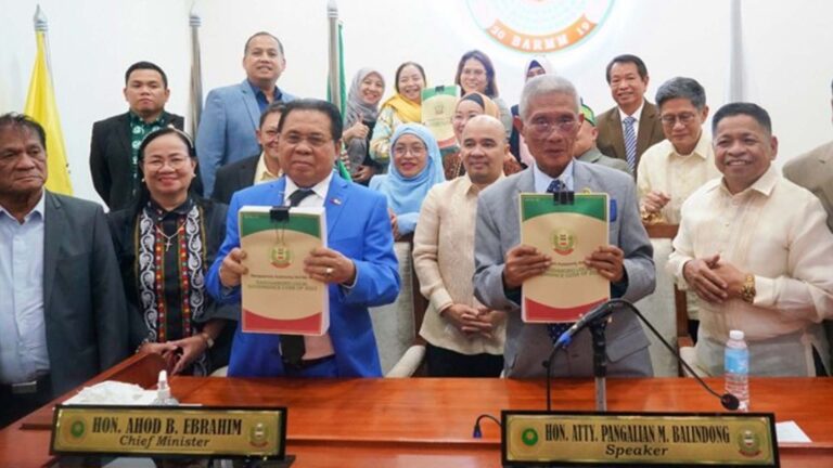 BARMM Okays Local Governance Code