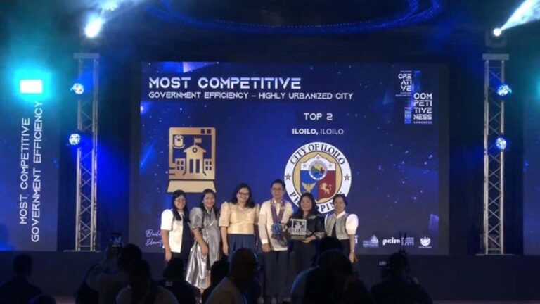 Iloilo City Named Most Competitive Highly Urbanized City Outside NCR