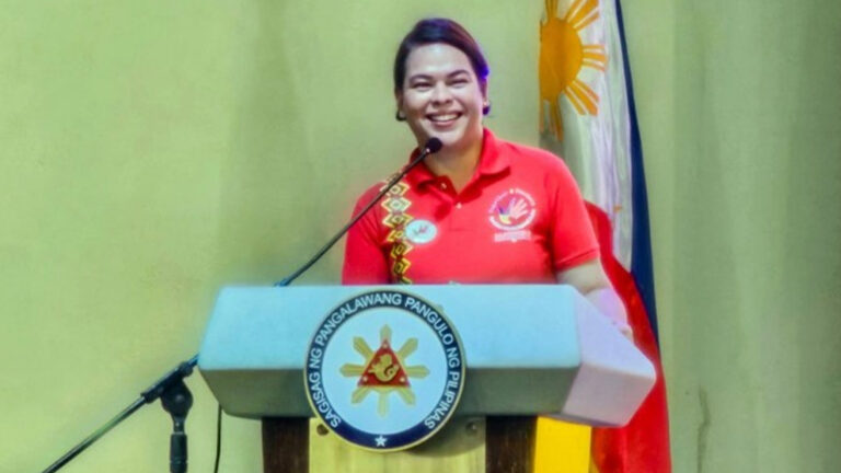 VP Sara Cites Teachers’ Impact, Role In Molding Youth