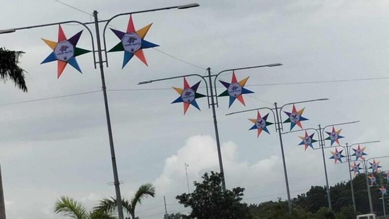 2K Rainbow Christmas Lanterns To Light Up Iloilo Roads