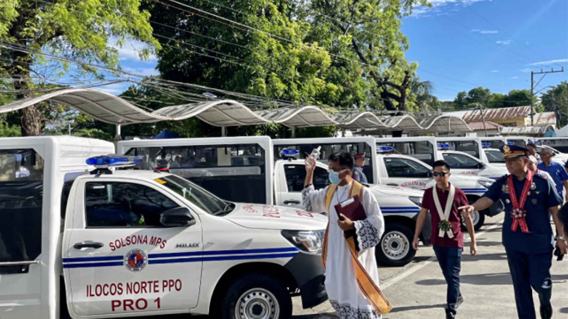 Ilocos Norte Gets 28 New Patrol Cars To Boost Police Visibility