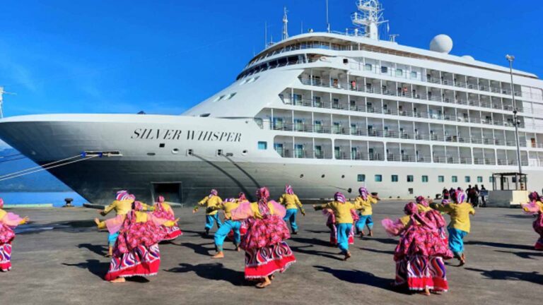 Luxury Cruise Ship Arrives With Over 300 Visitors In Puerto Princesa