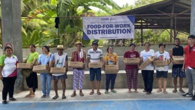 6.7K Cebu Town Families Join DSWD’s Food-For-Work Program