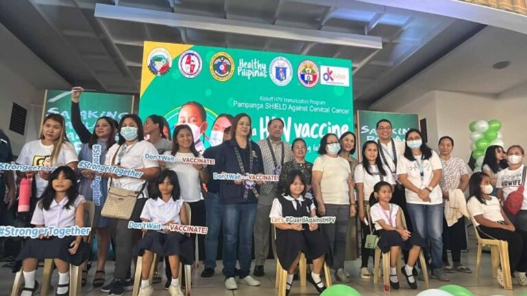 DOH Kicks Off Immunization Drive Vs. Cervical Cancer In Pampanga