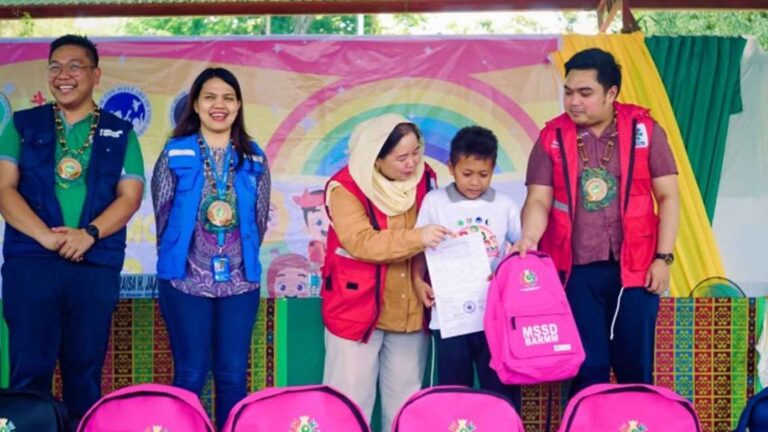 100 Kids Get Free Birth Certificates From BARMM