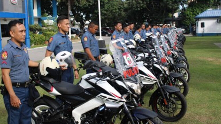 Pampanga Provincial Government Donates 23 Motorcycles To Police Units