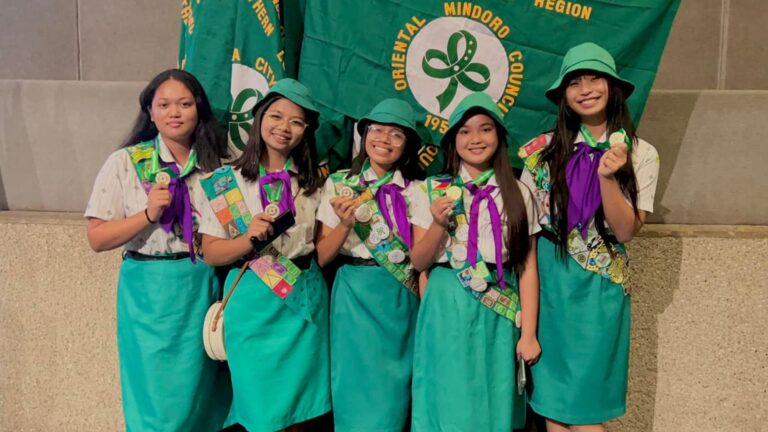 Oriental Mindoro Girl Scouts Receives The Highest Rank ‘Chief Girl Scout’ From GSP