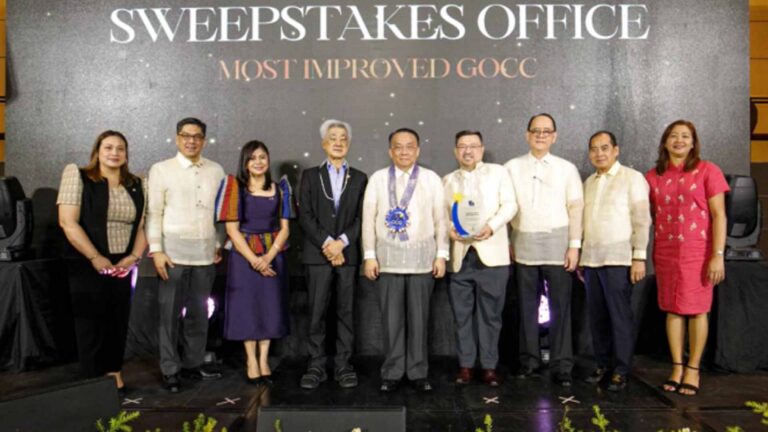 GCG Names PCSO Most Improved Government-Owned And Controlled Corporations