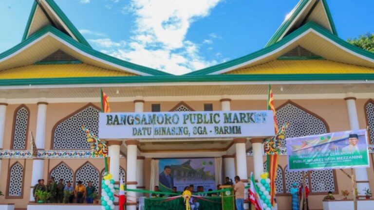 BARMM Village In North Cotabato Gets PHP25 Million Public Market