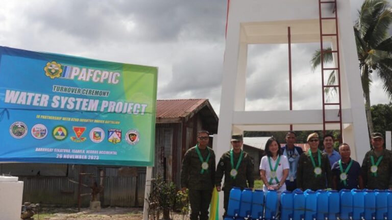 583 Households In Insurgency-Cleared Negros Occidental Village Get Water Supply