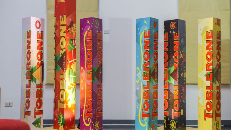 Toblerone Spreads Holiday Cheer Through Its Limited Edition Cards