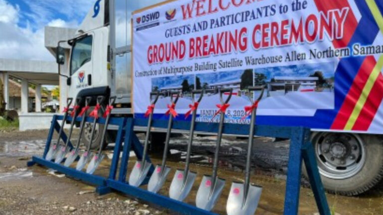DSWD Builds PHP40-M Warehouse In Northern Samar Town