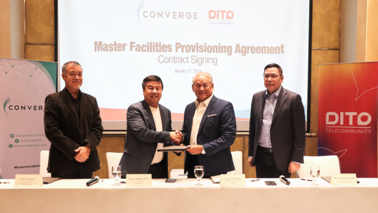 Converge And DITO Telecommunications Collaborate For Improving Digital Connectivity