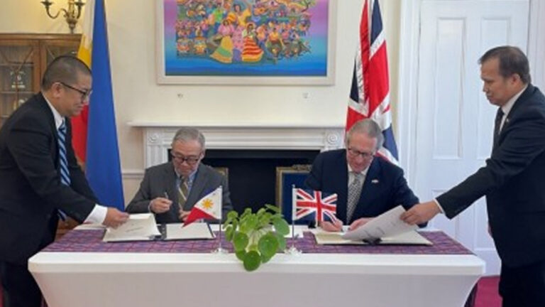 Philippines And The United Kingdom Ink Defense Pact; Focus Set On Maritime Domain