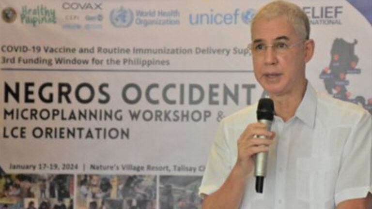 Negros Occidental To Boost Immunization To Save Lives