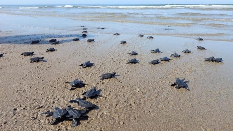 Sipalay City Releases Sea Turtle Hatchlings Found In Beach Resort