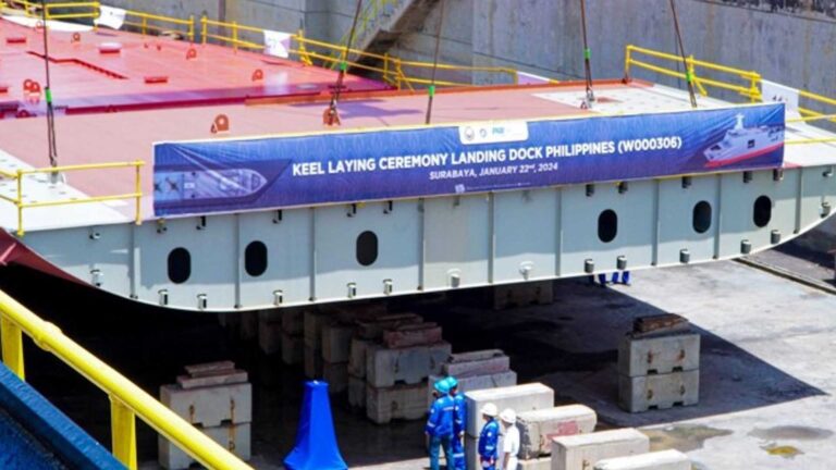 Construction Of Philippine Navy’s 2 New Landing Docks Starts In Indonesia