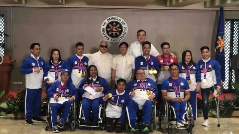 PBBM Hails Filipino Para-Athletes, Awards Incentives To Medalists