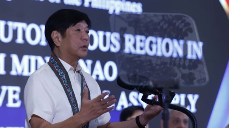 PBBM: Close Collaboration With BARMM Key To Lasting Peace, Prosperity