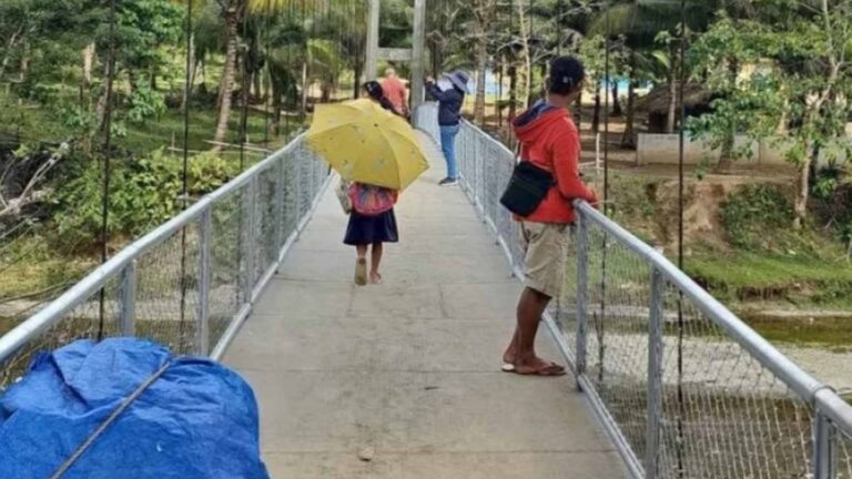 New Hanging Bridge Provides Safety, Convenience To Albay Villagers