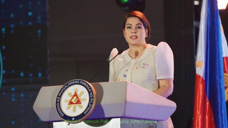 VP Sara Reassures Support For PBBM
