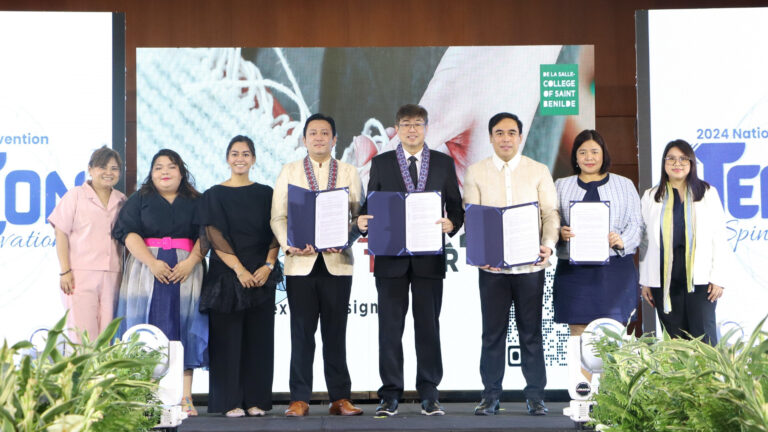 DOST-PTRI, Benilde Seal Partnership For Local Textile Industry Development