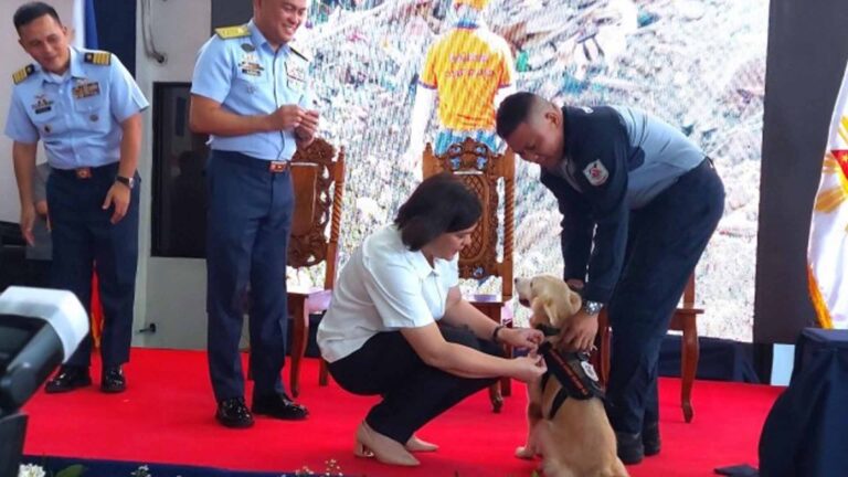 VP Sara Honors Heroism Of Rescue Dog In Davao De Oro Landslide