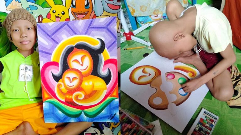 Teen Cancer Warrior Captivates Hearts With Inspiring Artwork