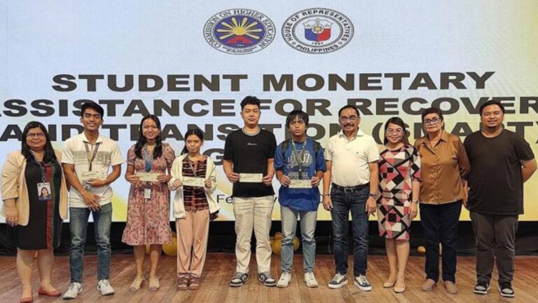 Agusan Del Norte College Students Get Over PHP1 Million Cash Grant