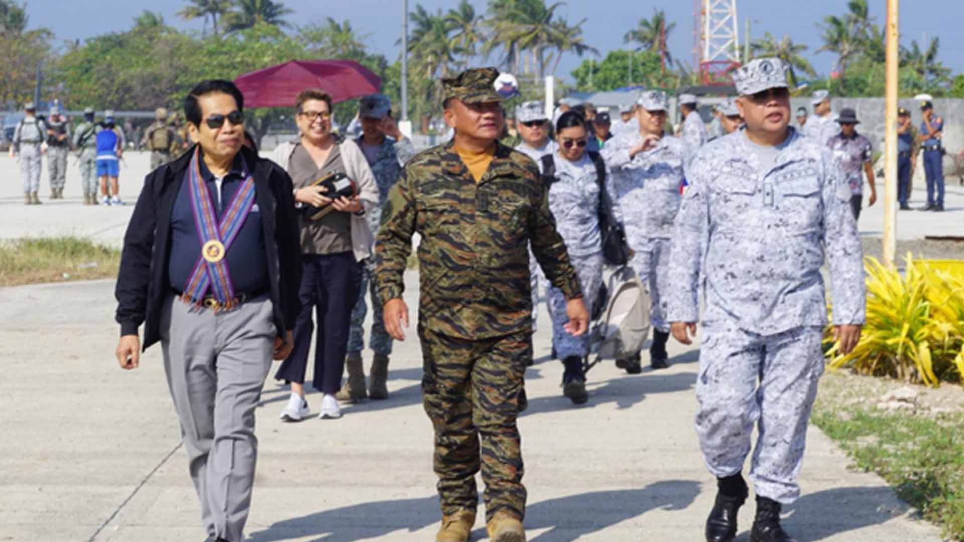 Philippine Navy Chief Visits Pag-Asa Island, Highlights Tourism Potential