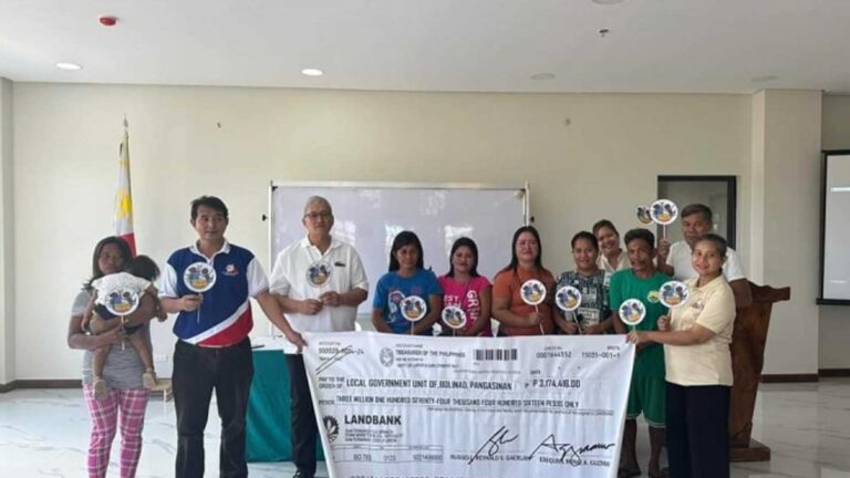 Bolinao Tourism Workers Associations Get PHP3.1 Million Grant From DOLE