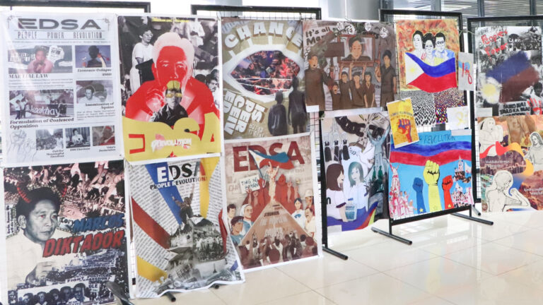 Students Mount EDSA Revolution Anniversary Exhibit