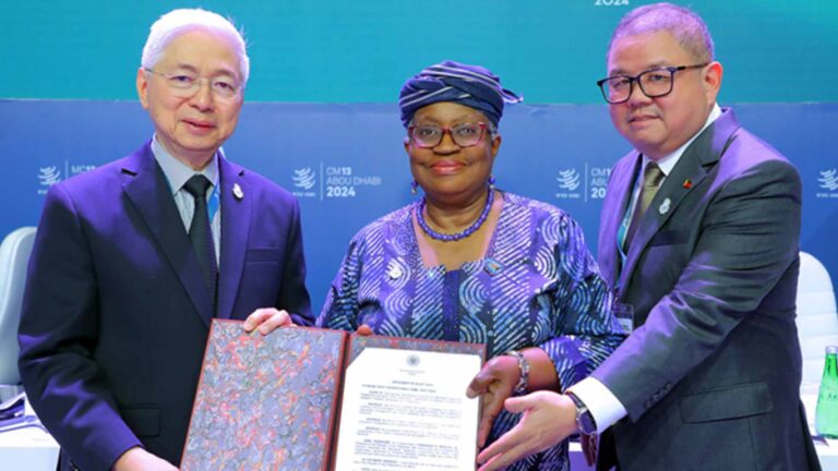 Philippines Accepts World Trade Organization’s Fisheries Subsidies Deal
