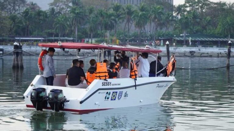 Department Of Science And Technology Unveils Filipino-Made E-Boat