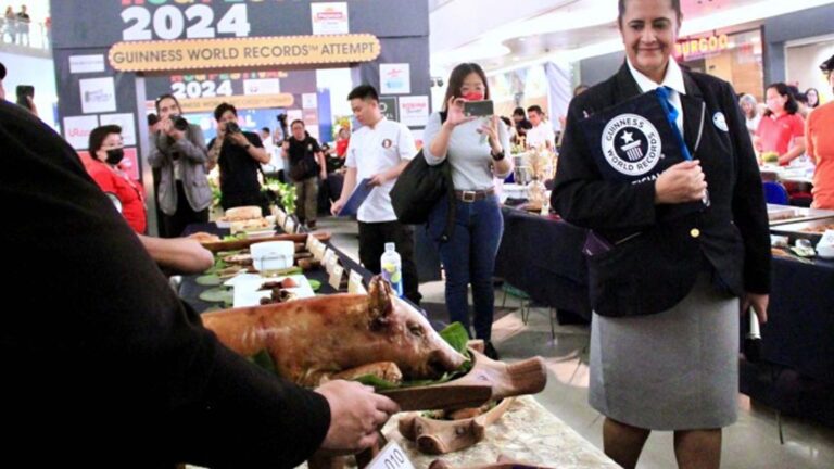 Philippines Creates 1st Guinness Record On Most Variety Of Pork Dishes Served