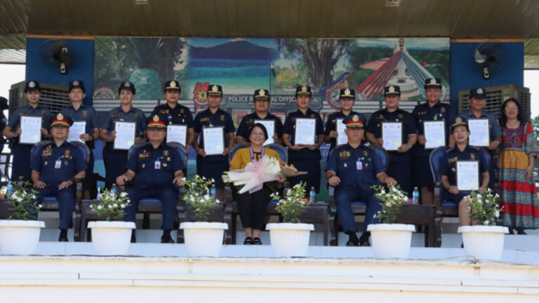 Northern Mindanao Police Awards 13 Lady Officers For Field Achievements