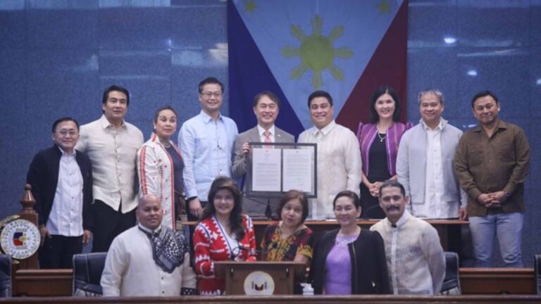 Senate Adopts Resolution Celebrating 75 Years Of Philippines-South Korea Ties