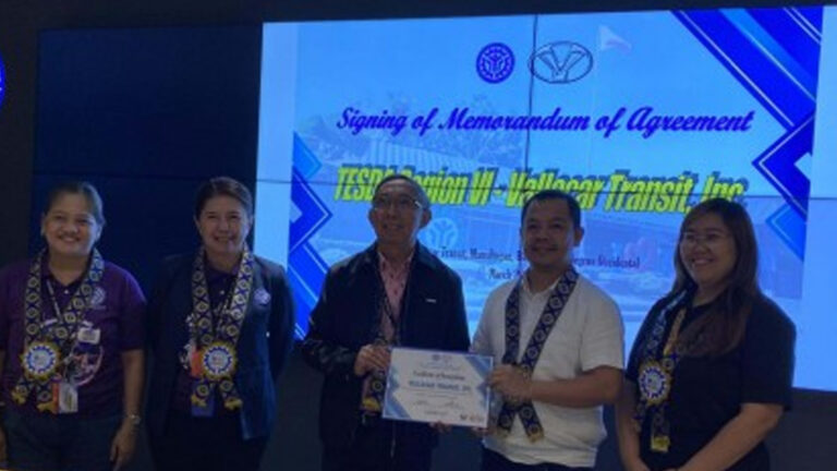 Major Bus Firm Workforce To Learn Various Skills From TESDA