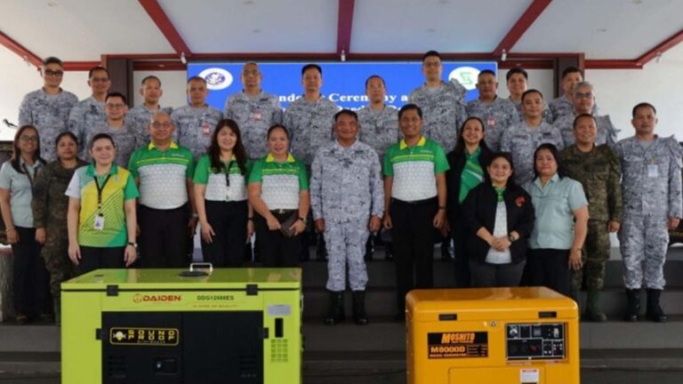 Philippine Navy Receives 10 Power Generators For West Philippine Sea Stations