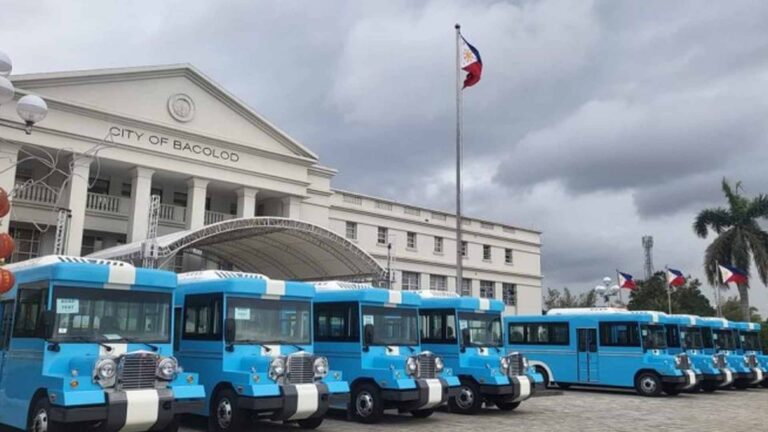 Bacolod City Establishes ‘Green Routes’ For Passenger E-Jeepneys
