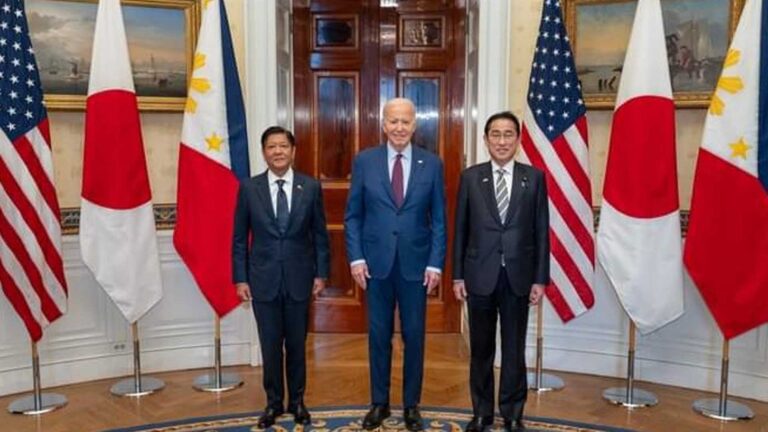 PBBM Lauded For ‘Monumental’ Diplomatic Win In Trilateral Summit