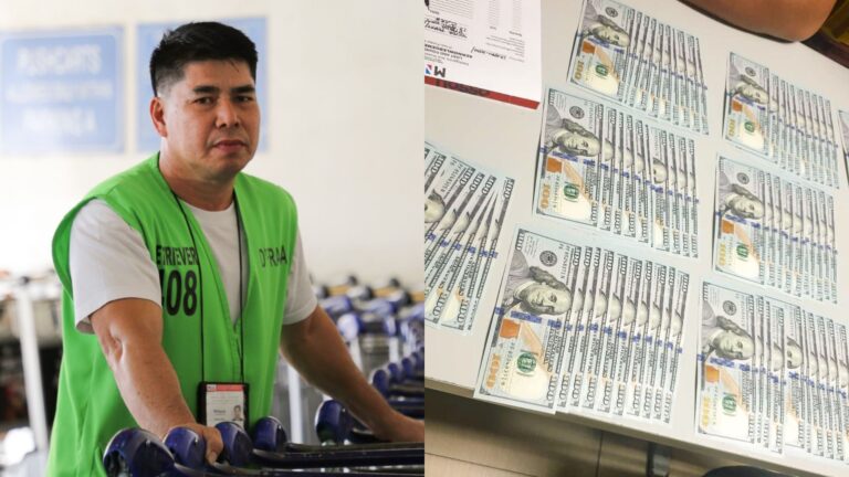 NAIA Employee Receives Recognition For Returning USD10,000 Found At Airport