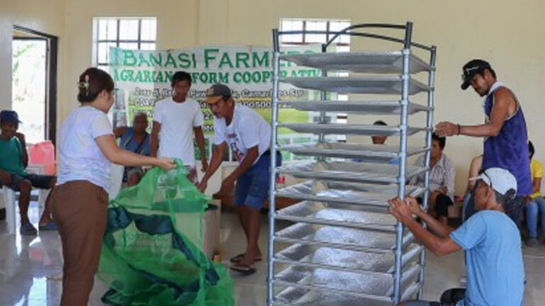 Solar Dryers To Boost Production, Income Of Camarines Sur Farmers