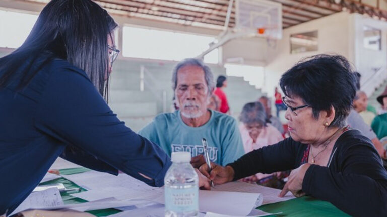 Elderly, PWD In Surigao Del Norte Town Receive Birthday Cash Gifts