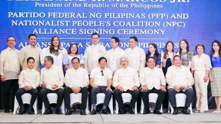 President Marcos’ PFP Forges Alliance With Sotto’s Nationalist People’s Coalition