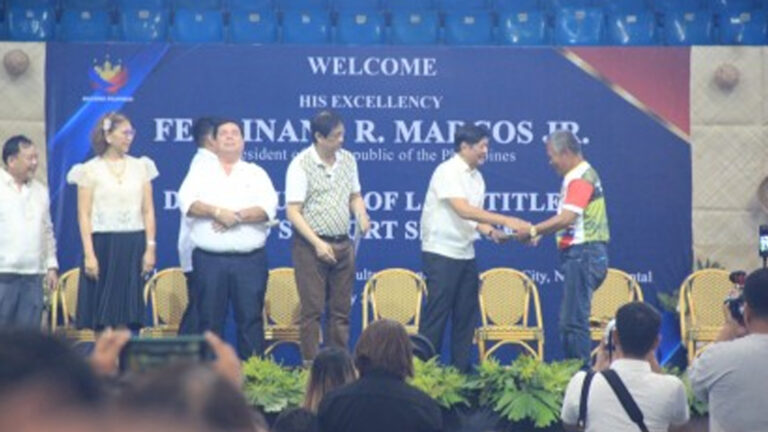 Centenarian, PWD Among 3.8K Farmers Who Get Land Titles From President Marcos