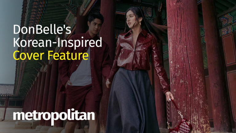 DonBelle Stars In Korean Drama-Inspired Metro Cover Feature