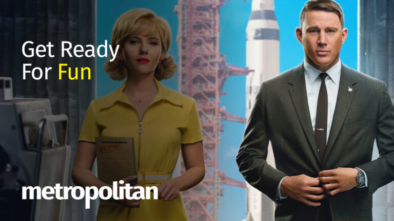 Scarlett Johansson, Channing Tatum Shine In “Fly Me To The Moon” Posters, Premiering July