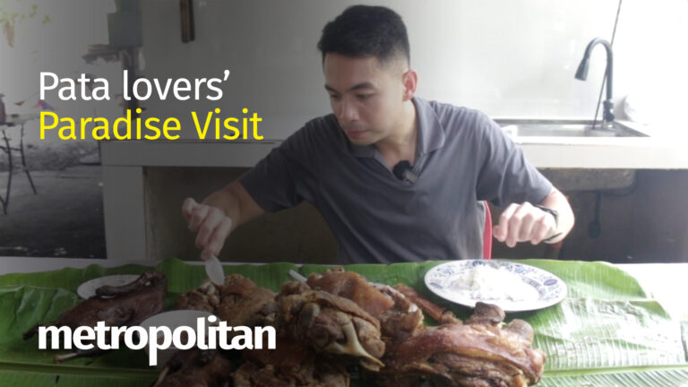 Migs Visits Trending Crispy Pata House In “My Puhunan”