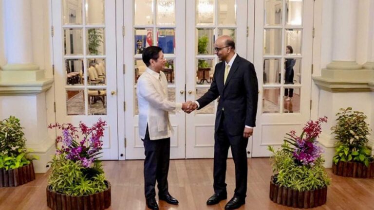 Singapore President Sees ‘Warmer’ Diplomatic Ties With Philippines Under PBBM Admin